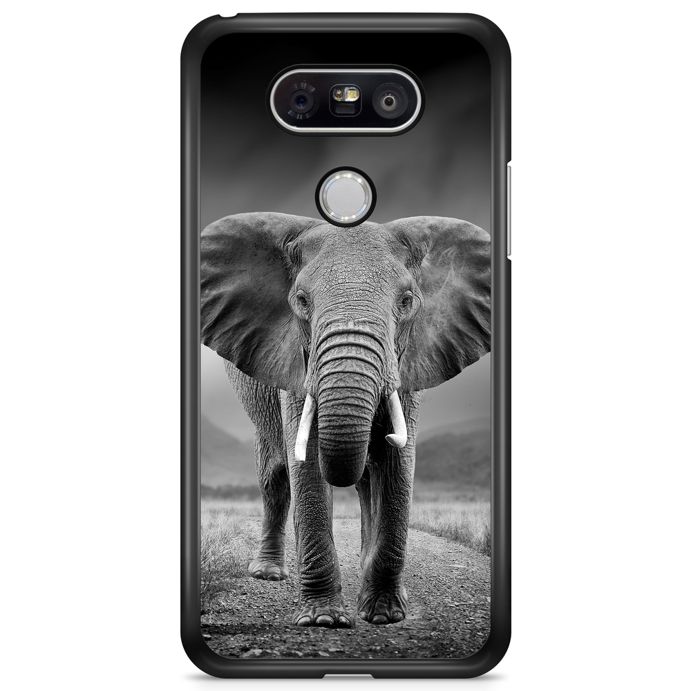 LG G5 Case - Black/White Elephant