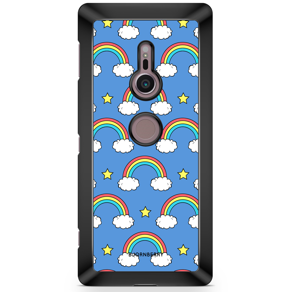 Sony Xperia XZ2 Case  - Rainbow Pattern