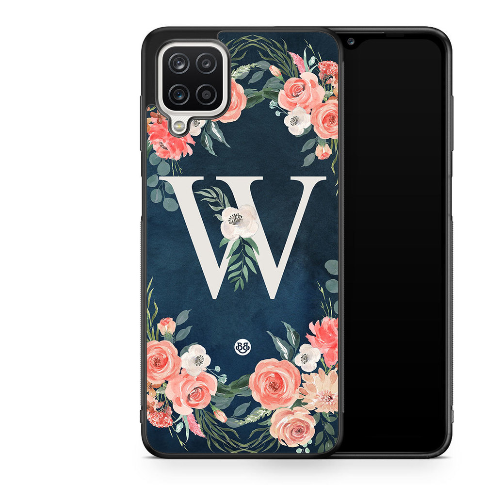 Samsung Galaxy A12 Case - Monogram W