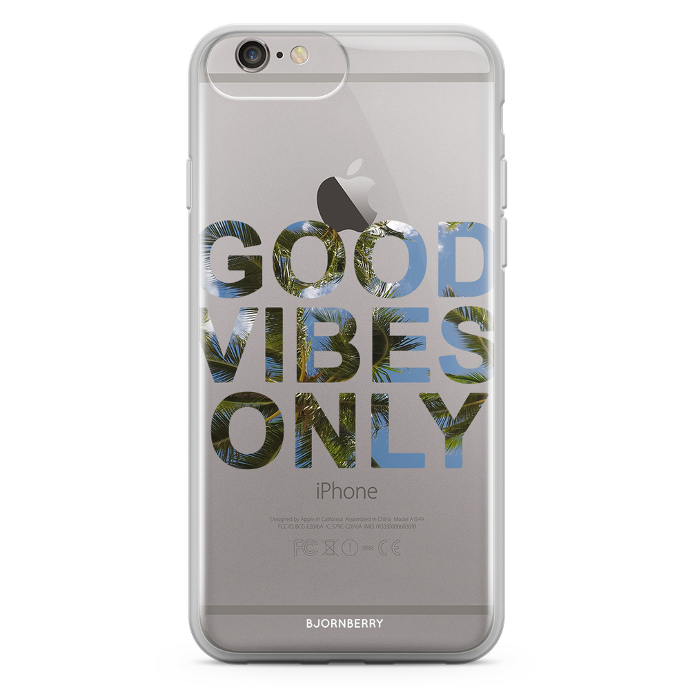 iPhone 6 Plus/6s Plus Fashion Skal - Good vibes only