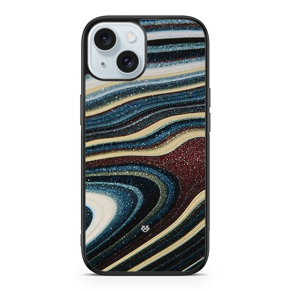 iPhone 15 Case - Malachite Pattern