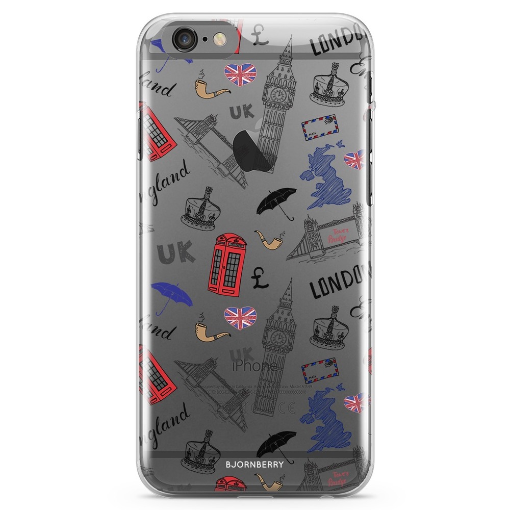iPhone 6 Plus/6s Plus TPU Case - UK Pattern
