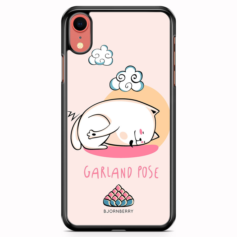 iPhone XR Case - Yoga Cat Garland