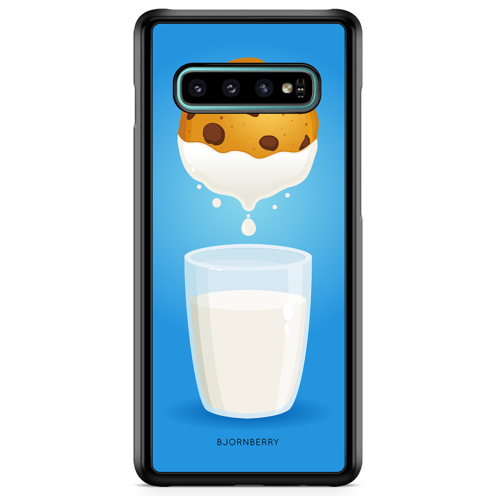 Samsung Galaxy S10 Case - Milk and Cookies