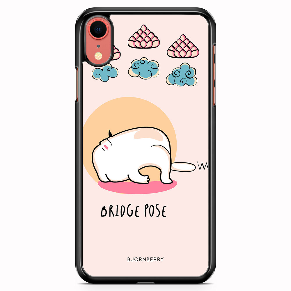 iPhone XR Case - Yoga Cat Bridge Pose