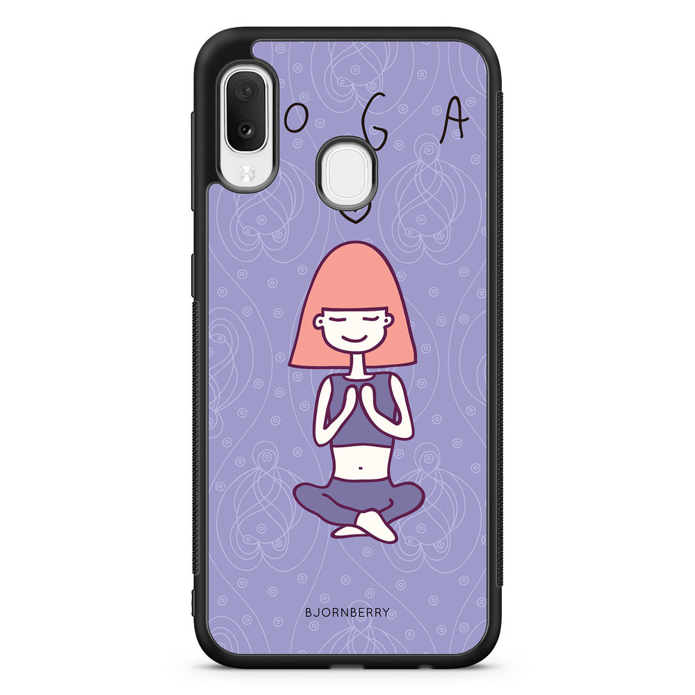 Samsung Galaxy A20e Skal - Yoga Girl