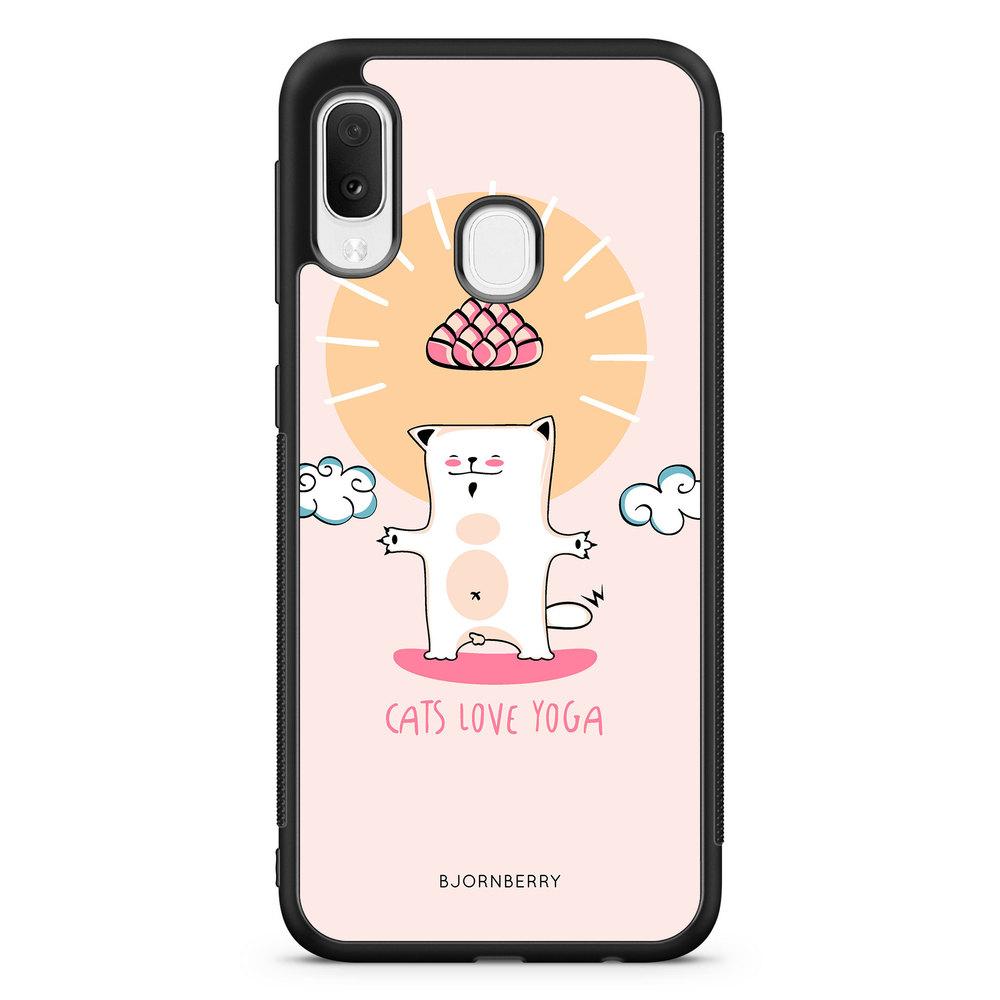 Samsung Galaxy A20e Case - Yoga Cat Nr1