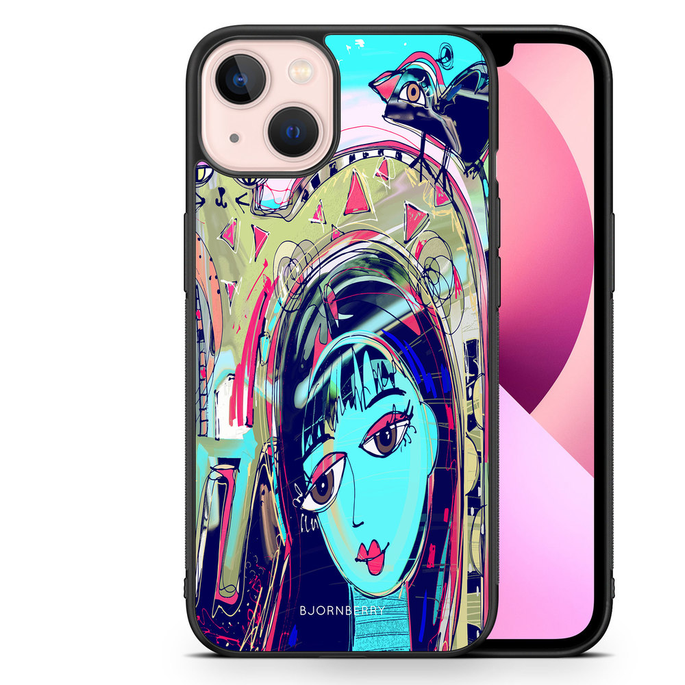 iPhone 13 Case - Abstract Cat