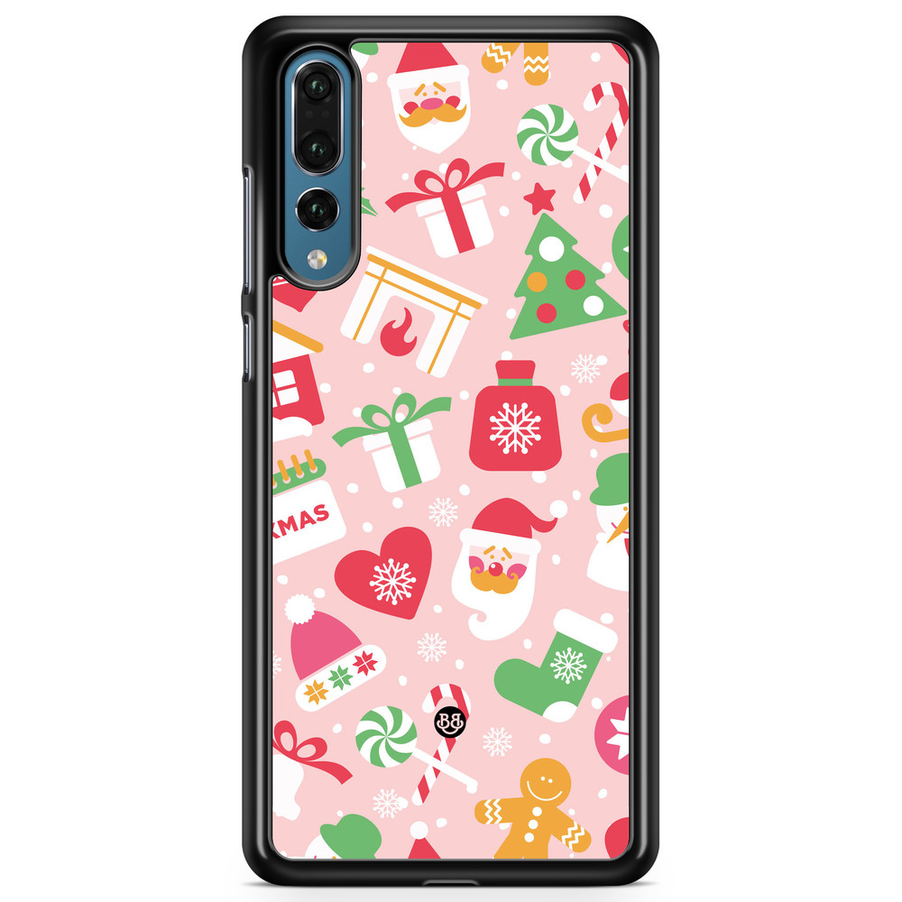 Huawei P20 Pro Case - Pink Christmas