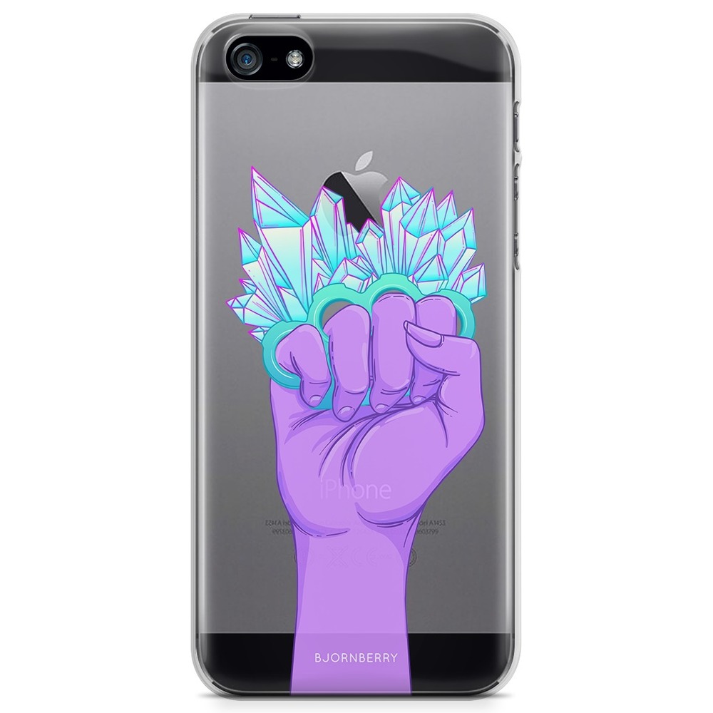 iPhone 5/5S/SE (2016) TPU Case - Crystal Knuckles