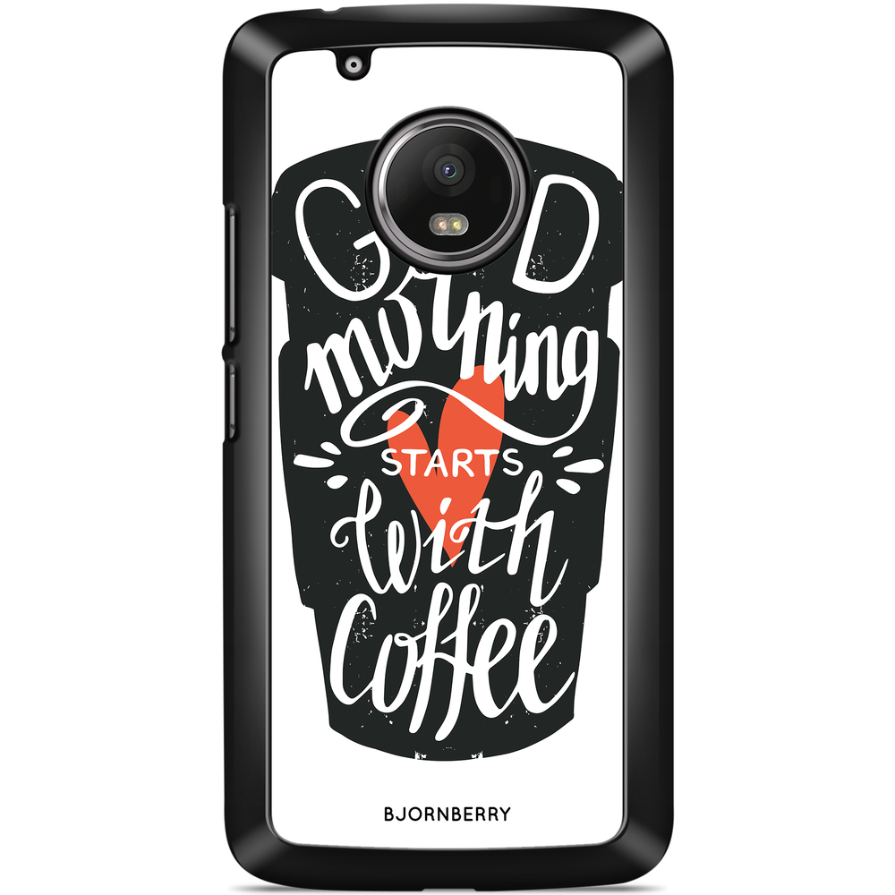 Moto G5 Plus Case - Coffee