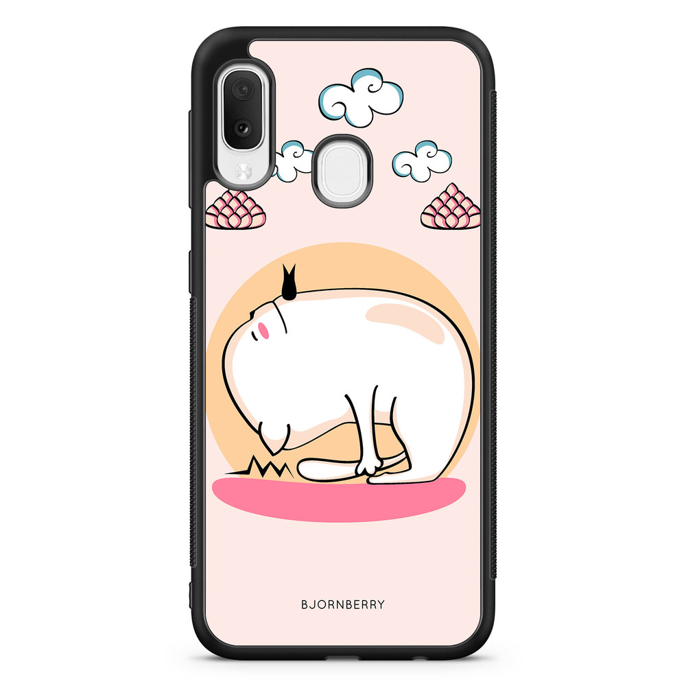 Samsung Galaxy A20e Case - Camel Pose