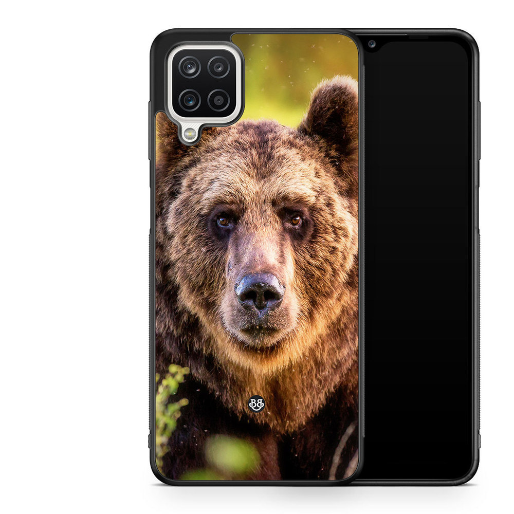 Samsung Galaxy A12 Case - Looking Bear