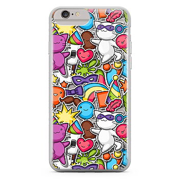 iPhone 6 Plus/6s Plus Fashion Skal - Klistermärken