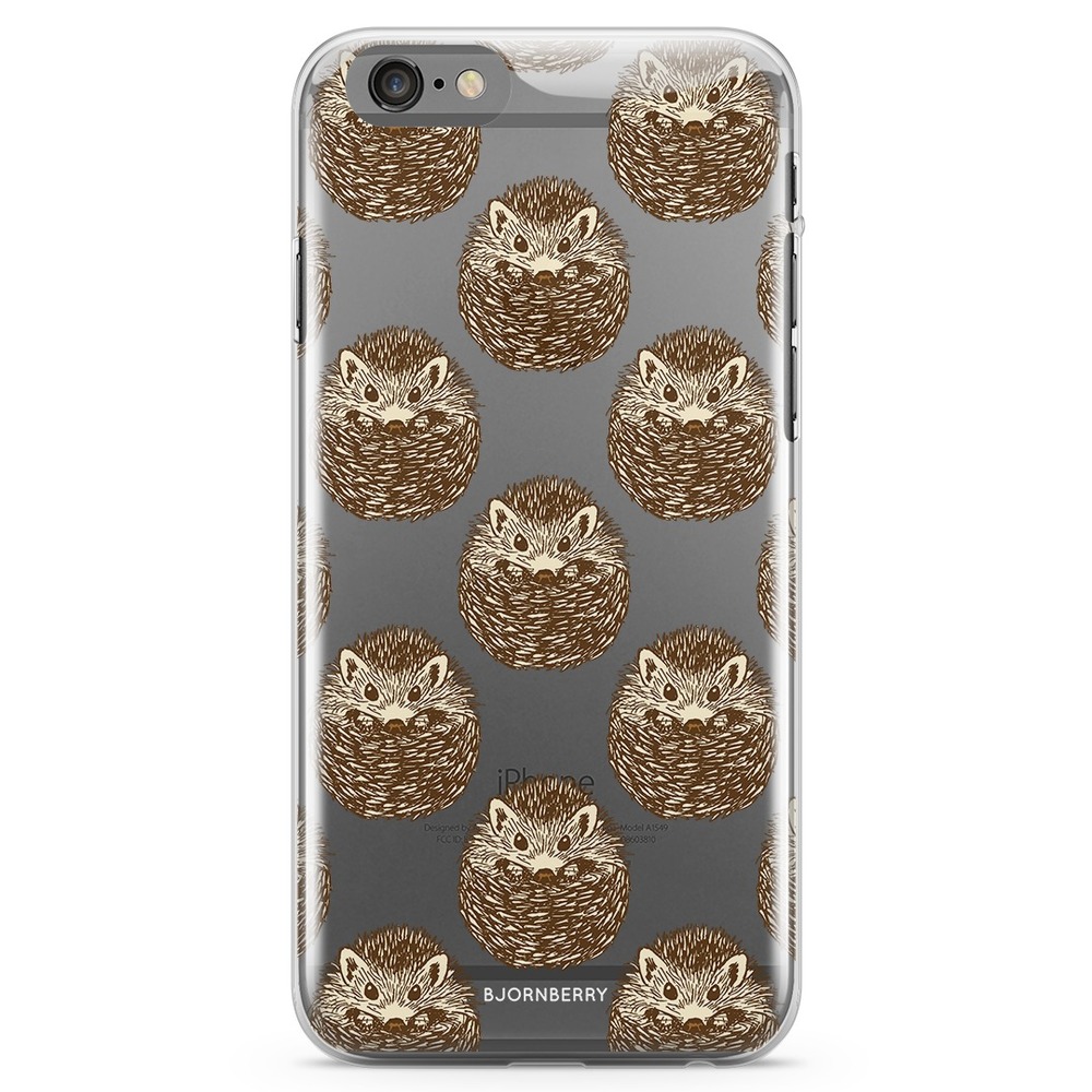 iPhone 6 Plus/6s Plus TPU Case - Small Hedgehogs