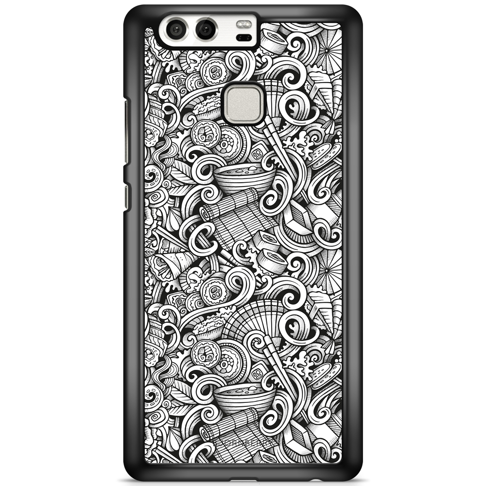 Huawei P9 Plus Case - Japanese Pattern