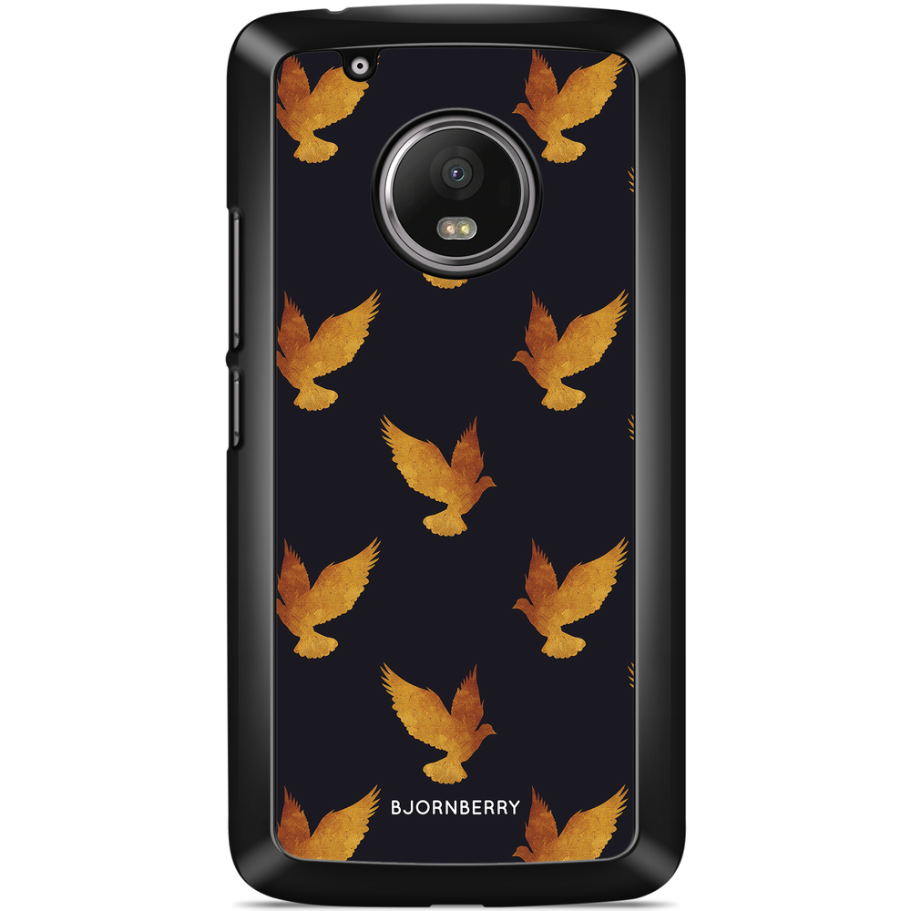 Moto G5 Plus Skal - Guld Duvor