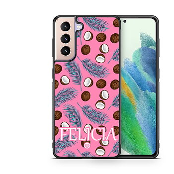 Samsung Galaxy S21 FE 5G Custom Case - Tropical Name