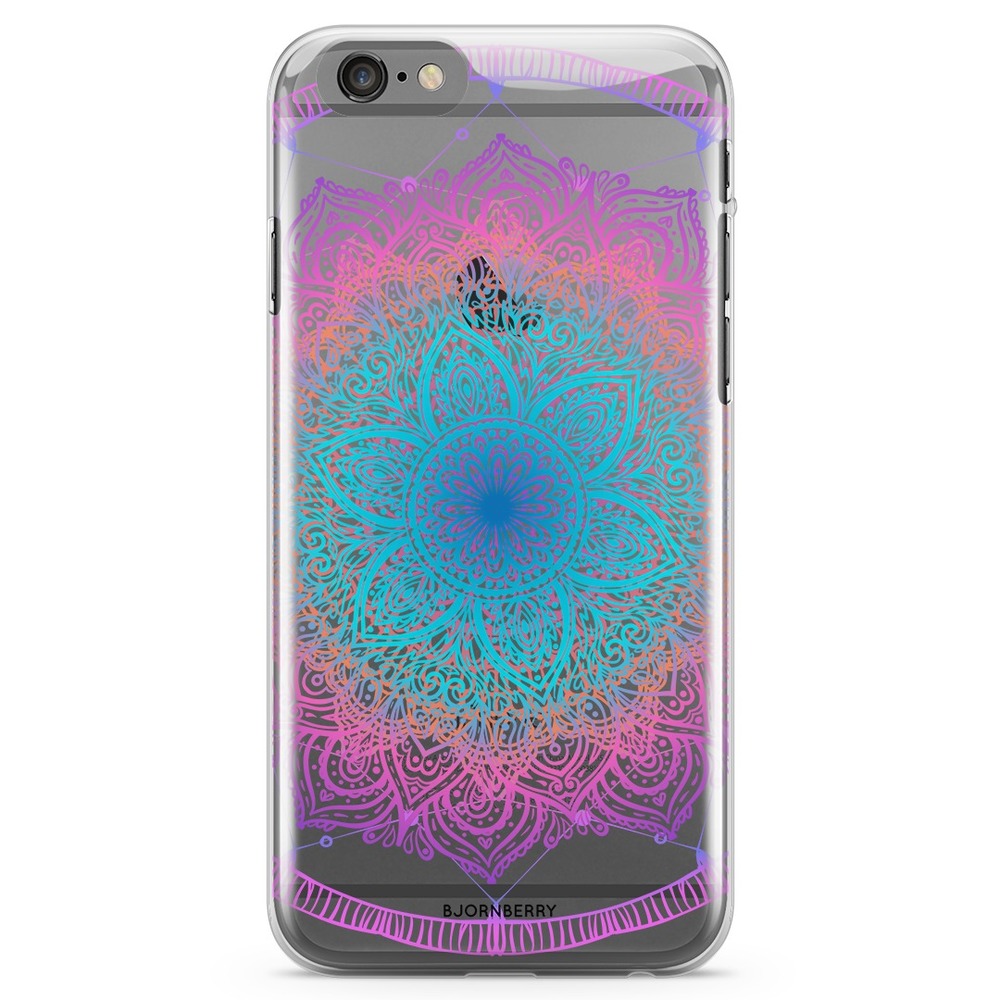 iPhone 6 Plus/6s Plus TPU Case - Pastel Mandala