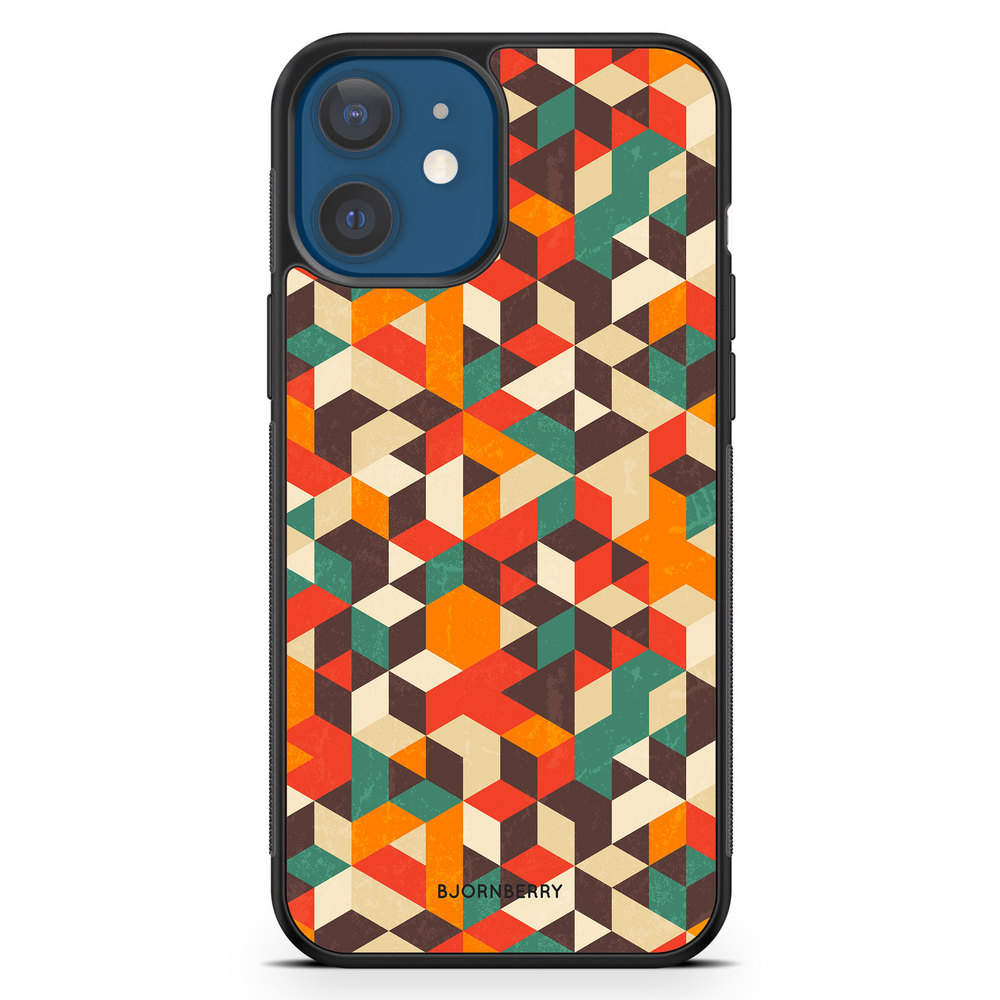 iPhone 12 Case - Retro Geometric