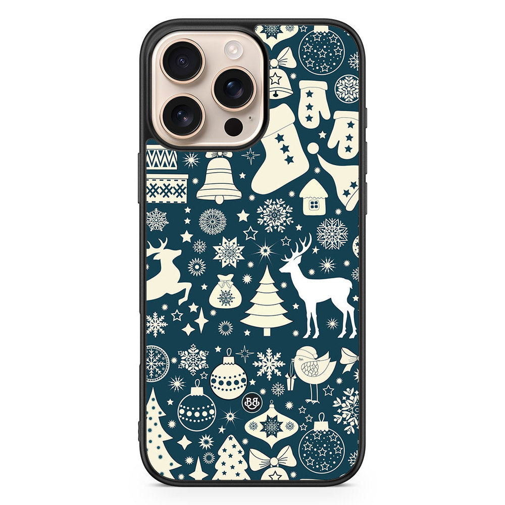 iPhone 16 Pro Max Case - Reindeers & Spruces