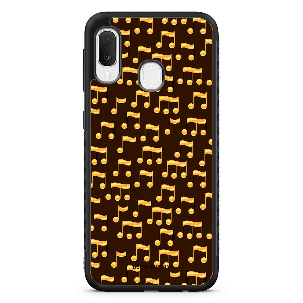 Samsung Galaxy A20e Case - Music Notes