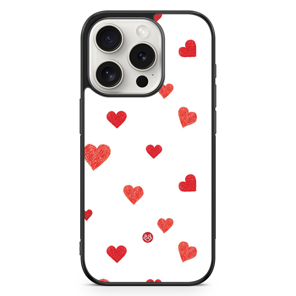 iPhone 15 Pro Case - Painted Heart