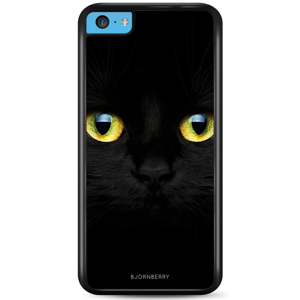 iPhone 5C Case - Black Cat Close Up