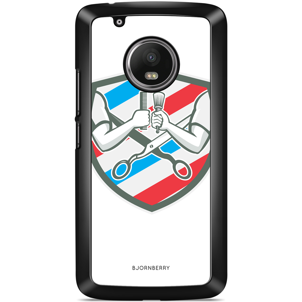 Moto G5 Plus Case - Barber Logo