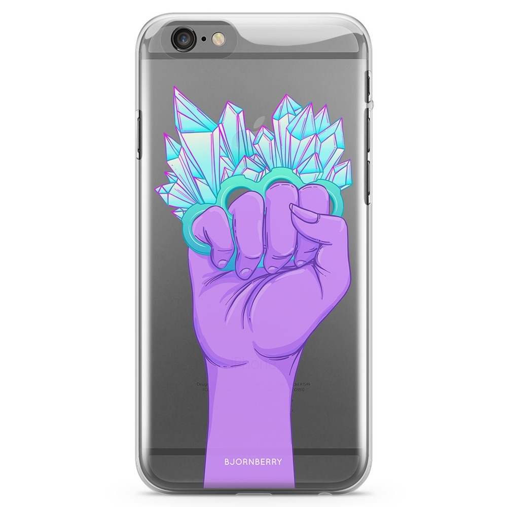 iPhone 6 Plus/6s Plus TPU Case - Crystal Knuckles