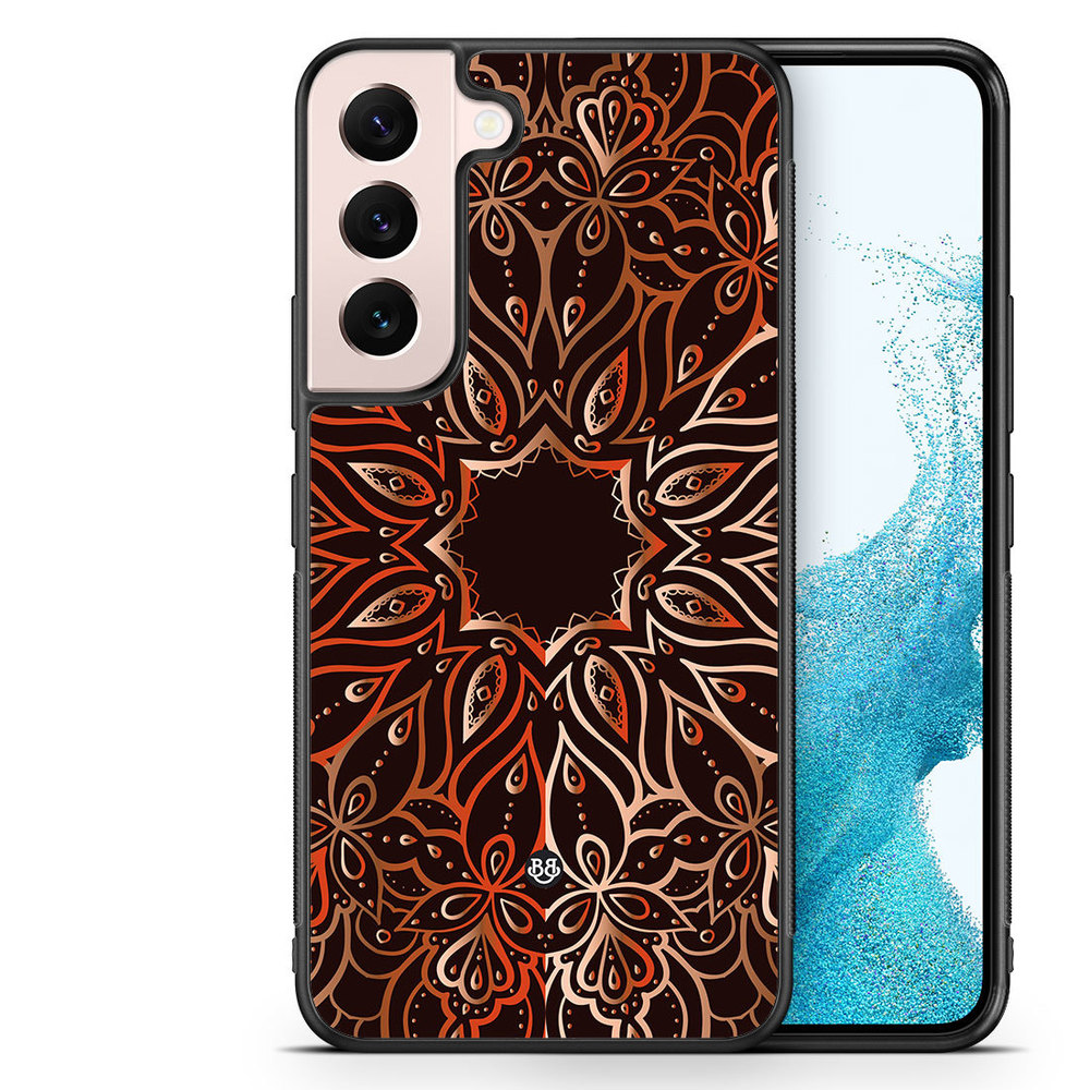 Samsung Galaxy S22 5G Case - Bronze Mandala