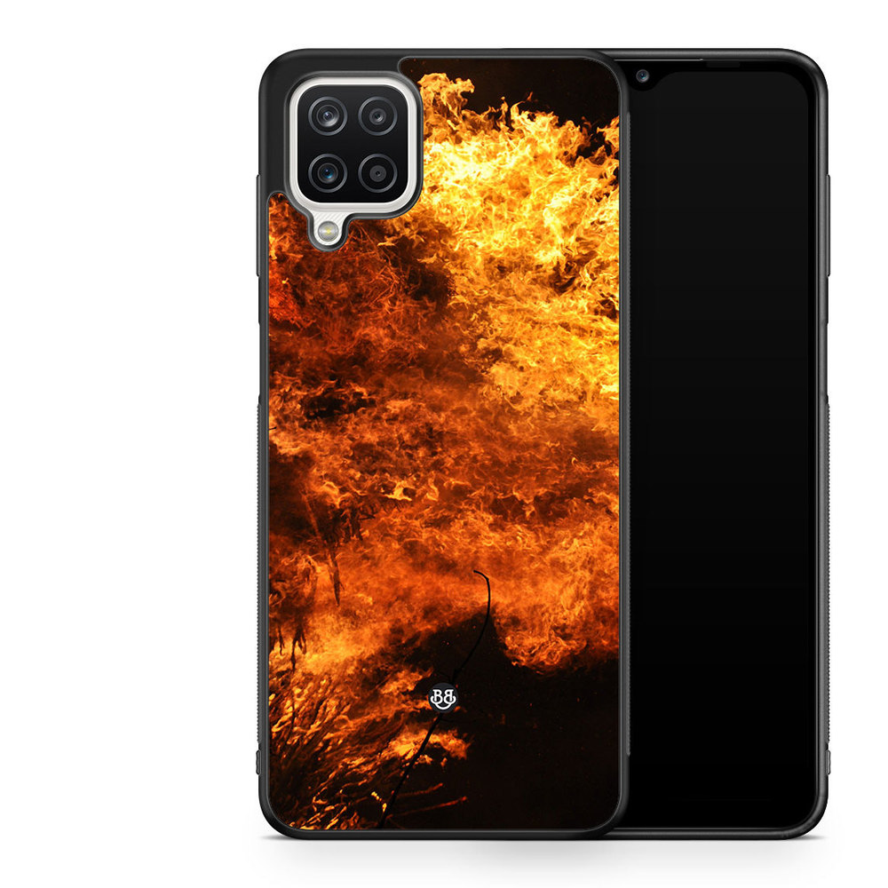 Samsung Galaxy A12 Case - Fire