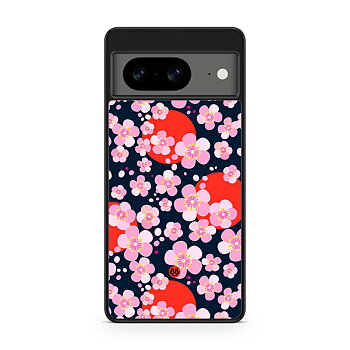 Google Pixel 8 Skal - Japan Blommor