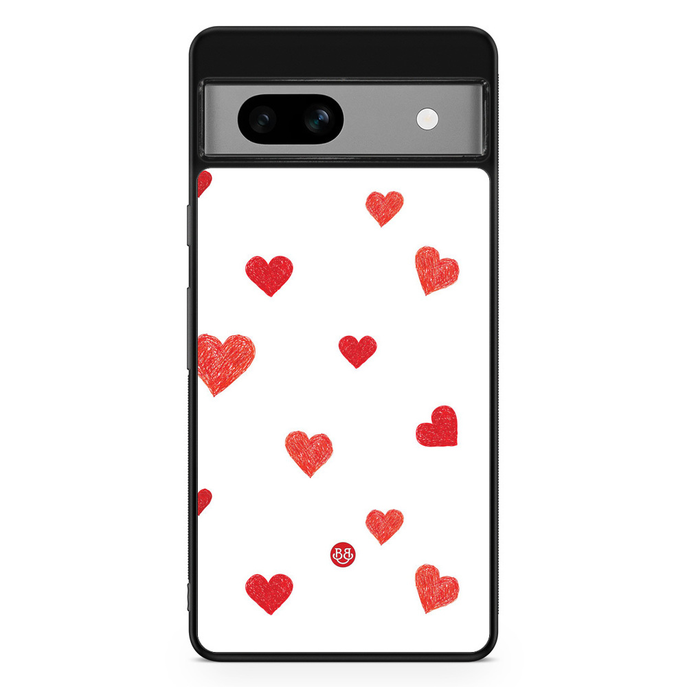Google Pixel 7a Case - Painted Heart