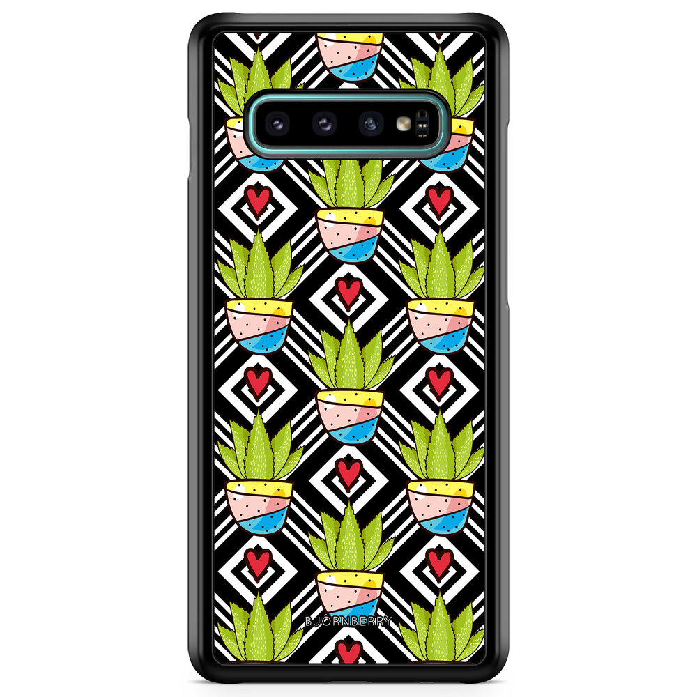 Samsung Galaxy S10 Case - Cactus Pattern