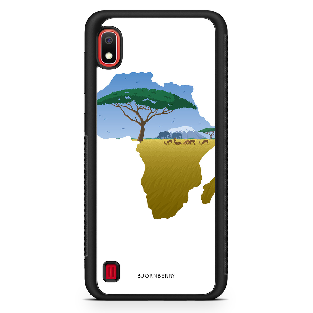 Samsung Galaxy A10 Case - Africa White
