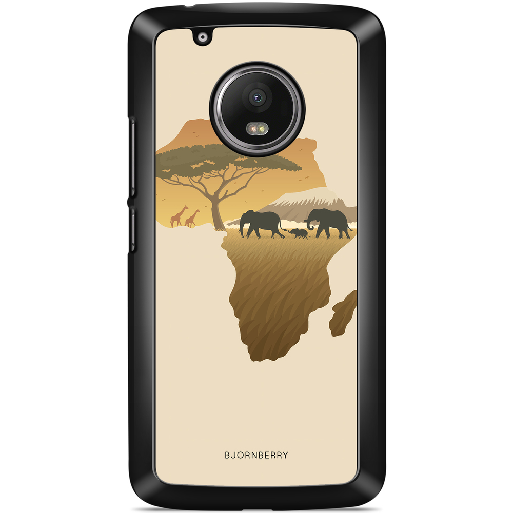 Moto G5 Plus Case - Africa Brown
