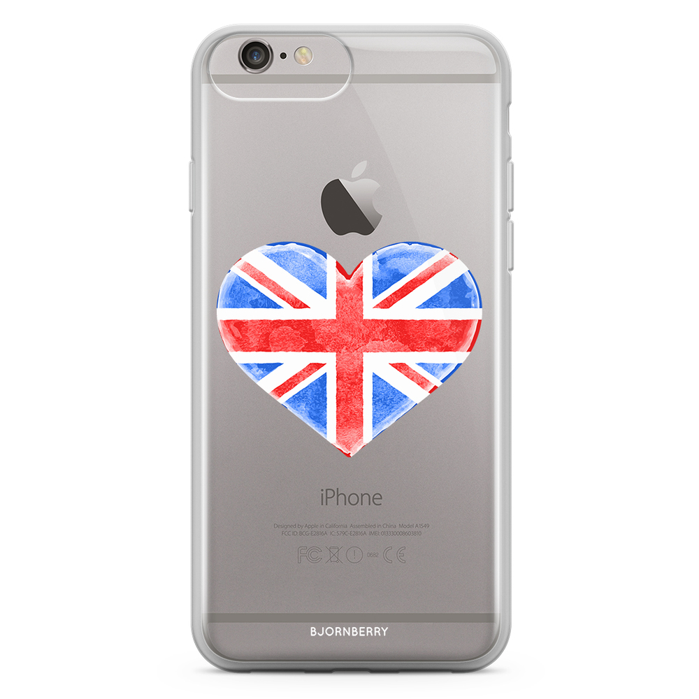 iPhone 6 Plus/6s Plus Fashion Case - UK Heart