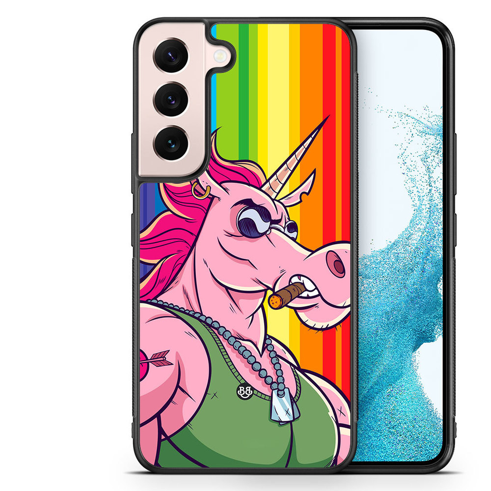 Samsung Galaxy S22 5G Case - Muscle Unicorn