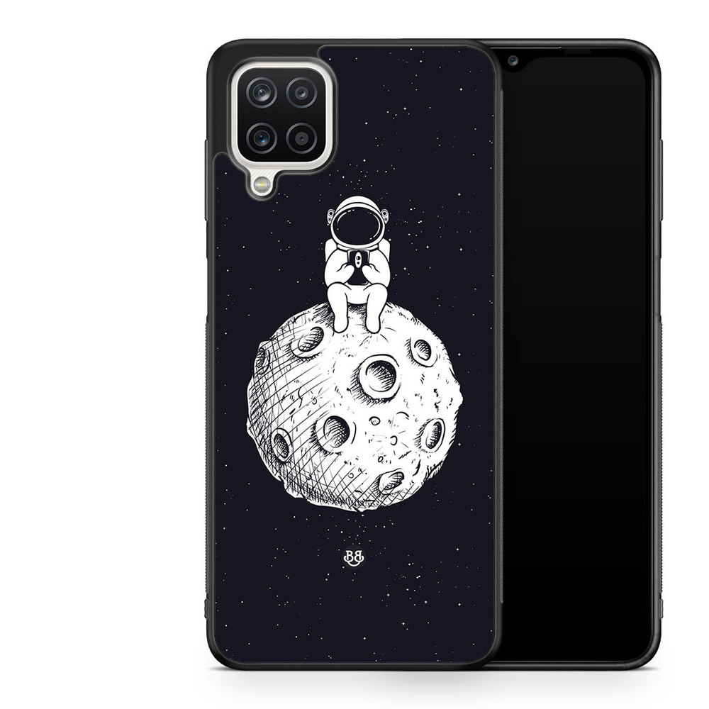 Samsung Galaxy A12 Case - Astronaut Mobile