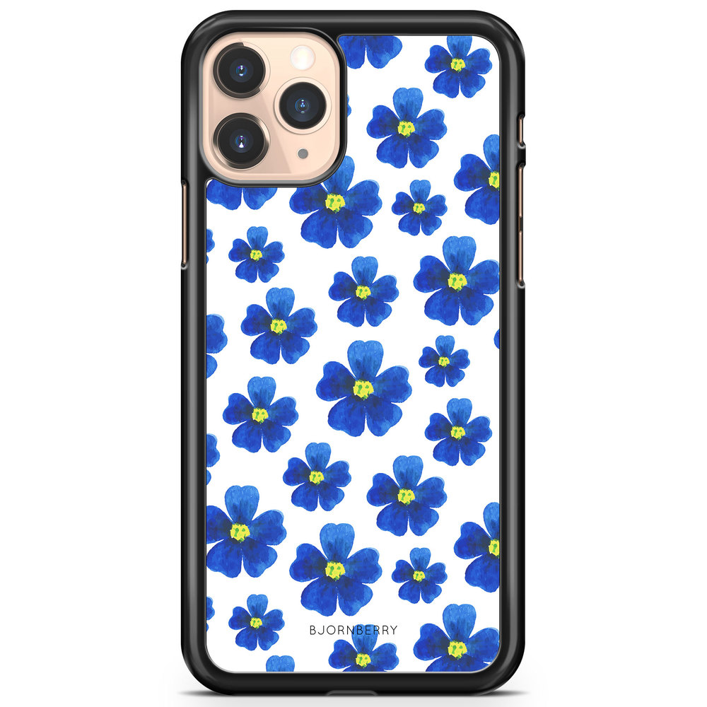 iPhone 11 Pro Case - Blue Flowers