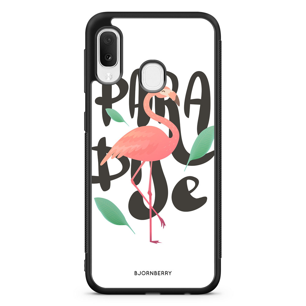 Samsung Galaxy A20e Case - Paradise Flamingo