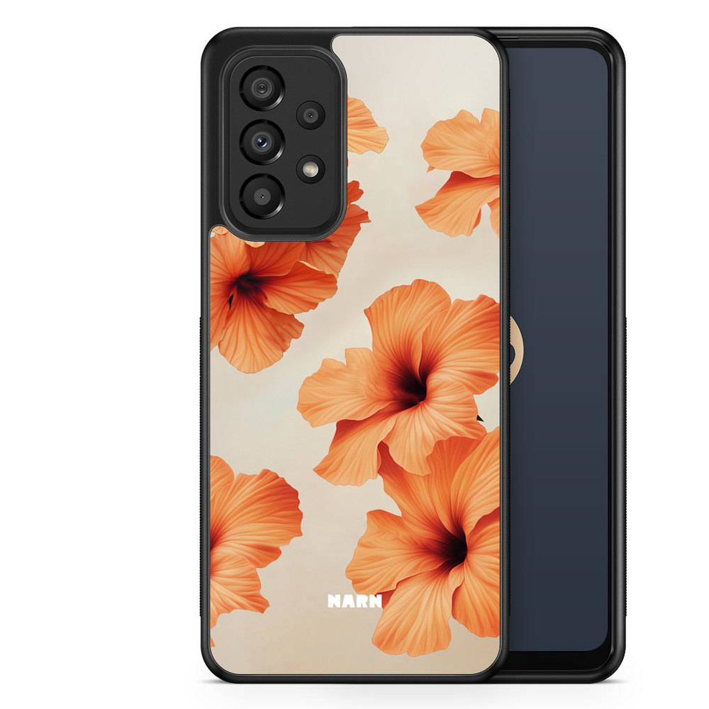 Samsung Galaxy A33 5G Case - Hibiscus Era - Papaya
