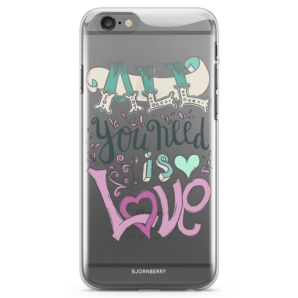 iPhone 6 Plus/6s Plus TPU Case - All You Need Is Love