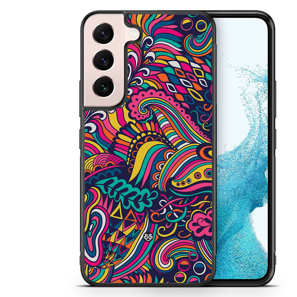 Samsung Galaxy S22 5G Case - Abstract Floral