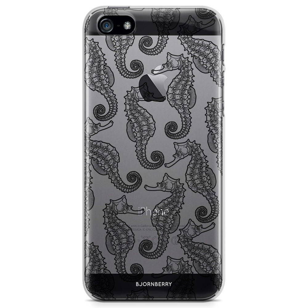 iPhone 5/5S/SE (2016) TPU Case - Seahorses