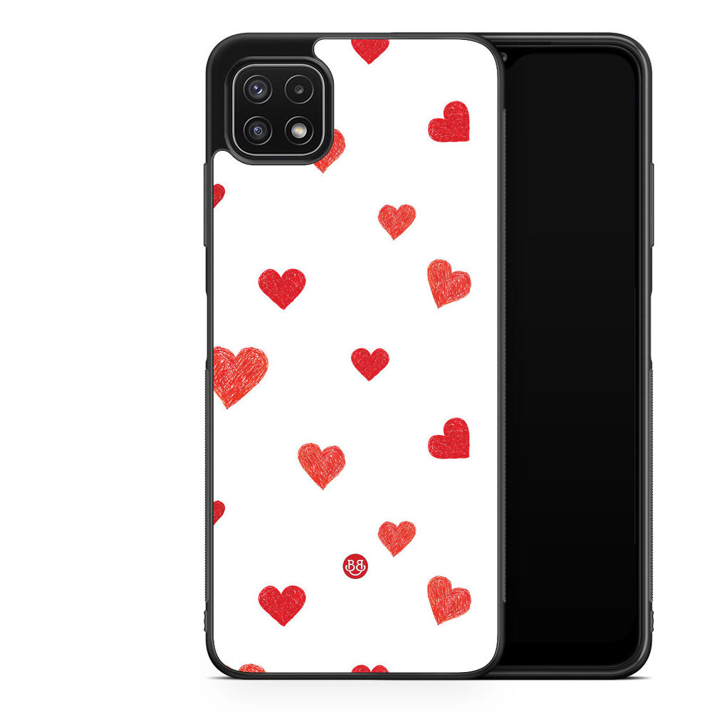Samsung Galaxy A22 5G Case - Painted Heart