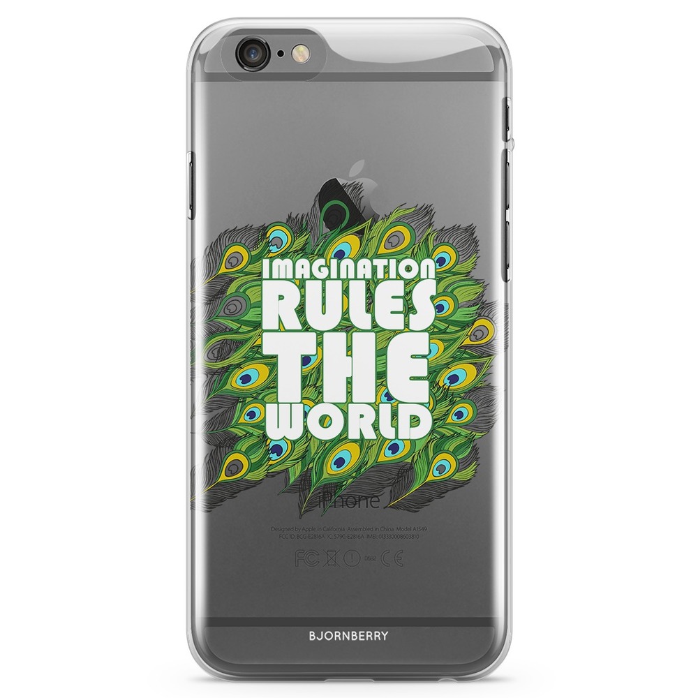 iPhone 6 Plus/6s Plus TPU Case - Imagination rules 