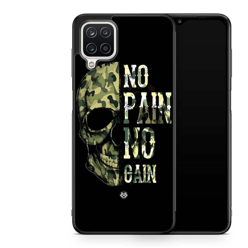 Samsung Galaxy A12 Case - No Pain No Gain