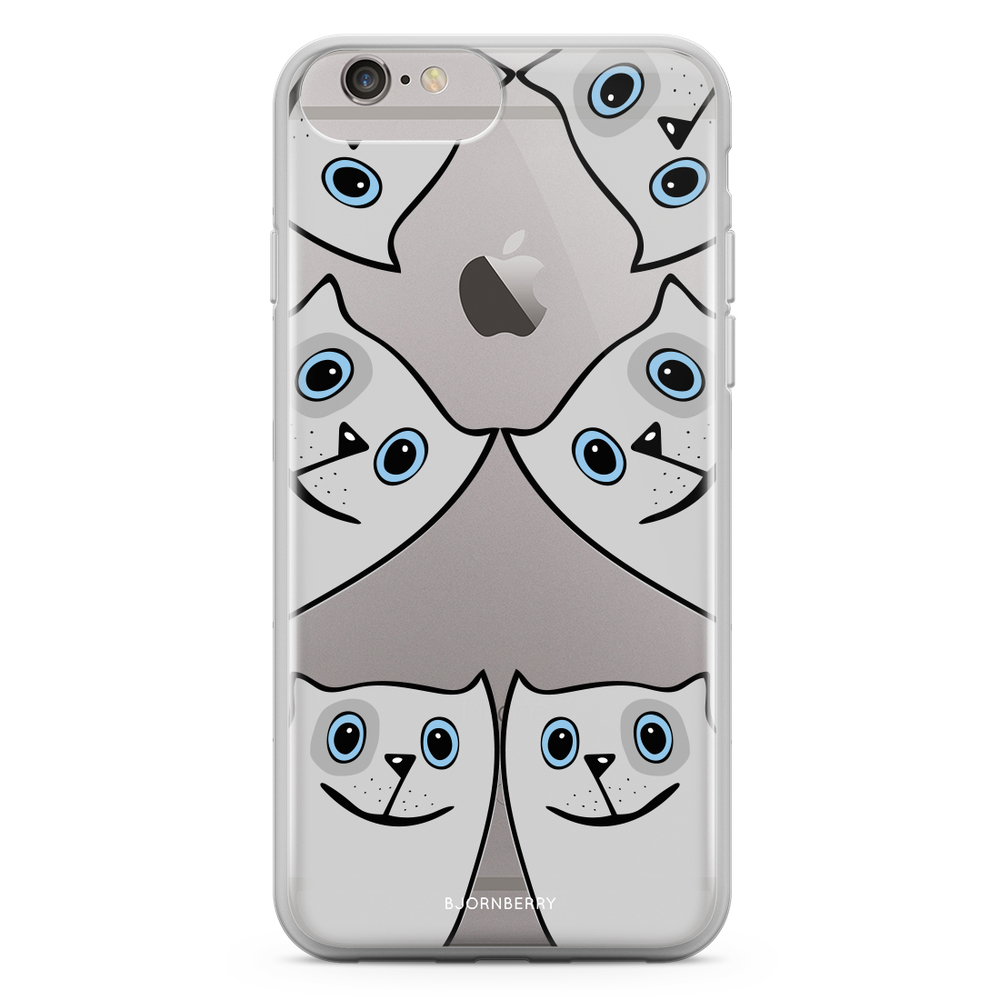 iPhone 6 Plus/6s Plus Fashion Case - Funny Cats